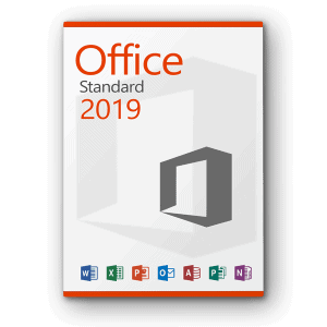 Microsoft Office 2019 Standard License for 3 devices