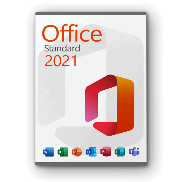 Microsoft Office 2021 Standard license for 3 devices