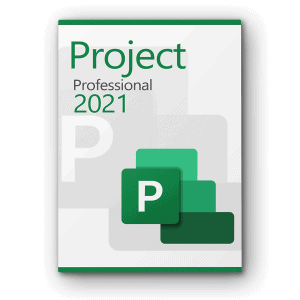 Microsoft Project 2021 Professional license for 3 devices
