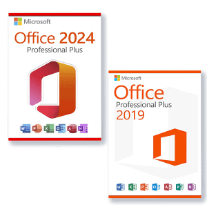 Microsoft Office 2024 Professional Plus + Microsoft Office 2019 Professional Plus license for 3 devices