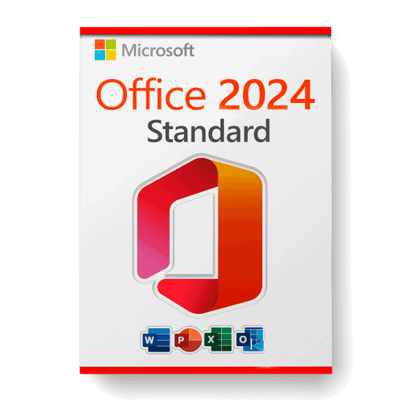 Microsoft Office 2024 Standard license for 3 devices