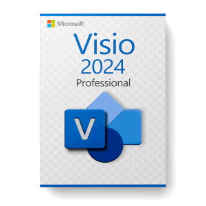 Microsoft Visio 2024 Professional license for 3 devices